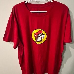 Buc-ee's red cotton t-shirt Size 3XL